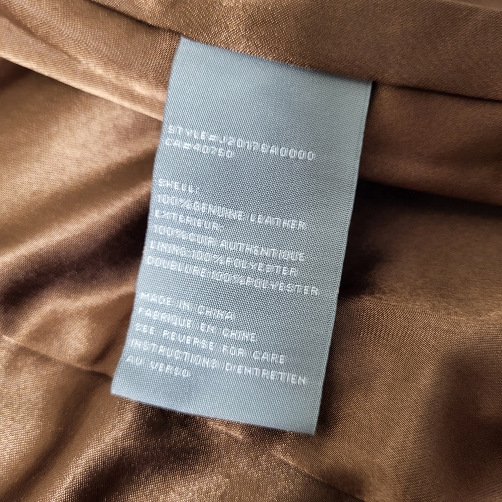 Sleeveless Brown Suede Moto Vest With Pockets - Picture 10 of 11